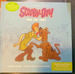 Scooby Doo Who Are You? Hallmark Interactive Book,HC, 2012 - Picture 1 of 1