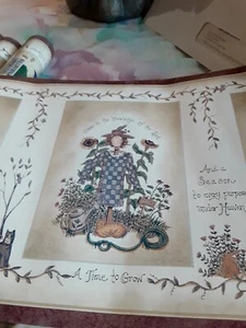 Chesapeake Country  Seasons Wallpaper Border 5 Rolls 5 Yards Birdhouses Trees - Picture 1 of 6