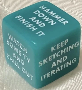 DDC-306 DDC Brand Procrasti-Die 25mm Würfel - Bild 1 von 7