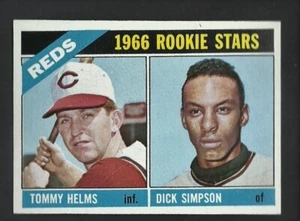 TOMMY HELMS  ROOKIE  1966 TOPPS EX #311 REDS - Picture 1 of 1