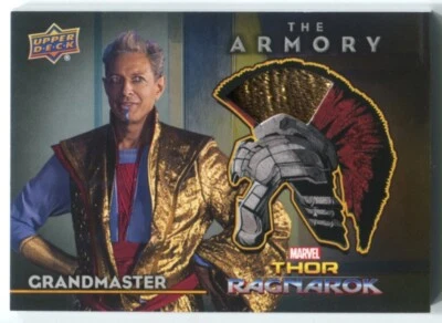 2017 Marvel  THOR Ragnarok GRANDMASTER (Jeff Goldblum) The Armory MEMORABILIA - Image 1 of 2