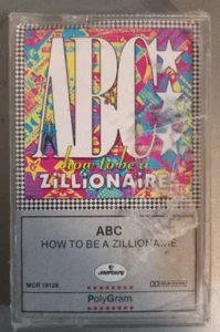 ABC - HOW TO BE A ZILLIONAIRE! - 1985 MEXICAN TAPE ALBUM, STILL SEALED, POP ROCK - Imagen 1 de 2