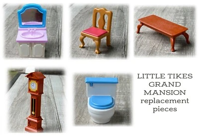 Vintage Little Tikes Grand Mansion Dollhouse Replacement Pieces YOU CHOOSE - Image 1 of 4