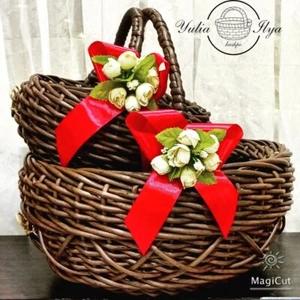 set of easter baskets handmade - Picture 1 of 6