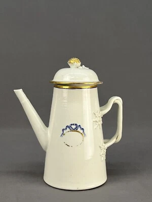 Cafetera china con forma de faro de exportación del siglo XIX de 9 1/2" Foto 1 de 4