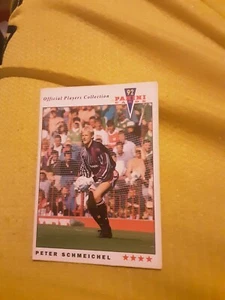 Peter Schmeichel 1992 PANINI Players collection card - Picture 1 of 1