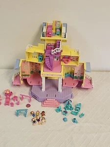 Polly Pocket Pop-Up Party Clubhouse - Missing 2 pcs - Vintage Bluebird 1995 90's - Picture 1 of 19