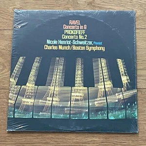 Ravel/Prokofieff LP: "Concerto in G/Concerto No. 2", VICS-1071, FACTORY-SEALED - Picture 1 of 6