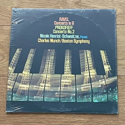 Ravel/Prokofieff LP: "Concerto in G/Concerto No. 2", VICS-1071, FACTORY-SEALED - Image 1 of 4