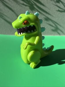 1998 Burger King Kids Meal RUGRATS Reptar Green Dinosaur Rolling Friction Toy - Picture 1 of 5