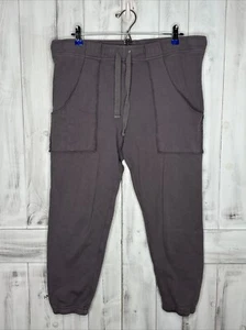 Frank & Eileen Eamon Jogger Sweatpants Elephant? Gray Large Triple Fleece - Picture 1 of 13