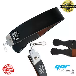YNR Cuir Affûtage Estrope Sangle Ceinture Pour Droit Rasoir - Picture 1 of 3