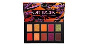 Paleta de sombras de ojos NYX Off Tropic 10 tonos ARENA CAMBIANTE OTSP02 ~ Sellada - Imagen 1 de 1