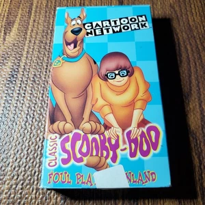 Classic Scooby-Doo VHS 1995 Cartoon Network Animation Turner Home - Picture 1 of 3