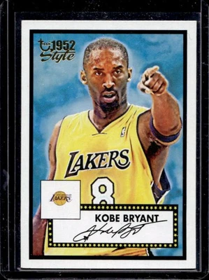 2005-06 Topps 1952 Style Kobe Bryant #50 Lakers - Image 1 of 2