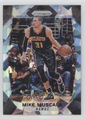 2017-18 Panini Prizm Blue Ice Prizm /99 Mike Muscala #104 - Image 1 of 2