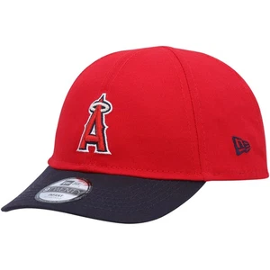 Infant New Era Red Los Angeles Angels Team Color My First 9TWENTY Flex Hat - Picture 1 of 4