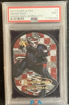 Miles Morales 🔥 2017 Marvel Fleer Ultra Spider-Man  Jambalaya SSP PSA 9 👀📈 - Image 1 of 3