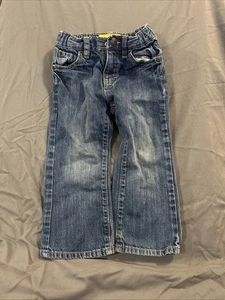 Old Navy Boot Cut Kleinkind Jeans 2T Gummizug verstellbarer Bund - Bild 1 von 4
