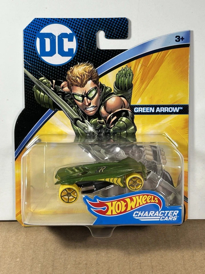 Hot Wheels Character Cars DC Green Arrow VHTF - Image 1 of 3