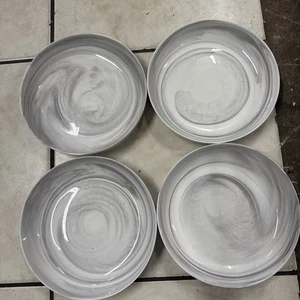 Artisanal Kitchen Supply (Coupe Marble Blue) 9" IND DINNER BOWL(s) SET OF 4 - Picture 1 of 5