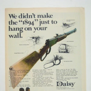 Daisy 1894 Air Rifle Advertisement Print 1972 - Picture 1 of 2