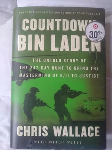COUNTDOWN BIN LADEN By Chris Wallace [2021] -- Hardcover / Brand New - Picture 1 of 3