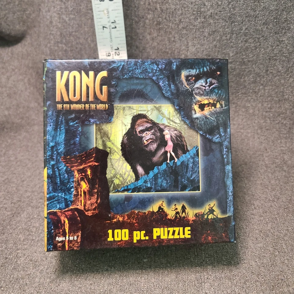 Kong 8th Wonder of The World 100 PC Puzzle Collect 2005 Pressman