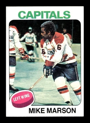1975 76 Topps #43 Mike Marson Capitals EX-MT+ *4c - Image 1 of 2