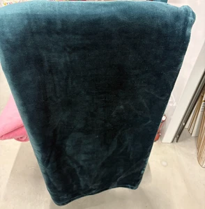 Terciopelo Berkshire suave verde azulado liso 60 x70 tiro - Imagen 1 de 4