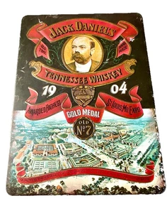 Jack Daniel's Tenn. Whiskey Sammlung Blechdose & versiegelte Karten leere Flasche 1904 - Bild 1 von 20