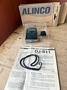 ALINCO DJ - S11E VHF TRANSCEIVER ** LOOK TESTED WORKING ** - Zdjęcie 1 z 14
