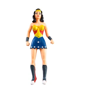 DC Comics Wonder Woman Gummi biegsame Actionfigur 5,5" NJ Croce Superheld - Bild 1 von 5