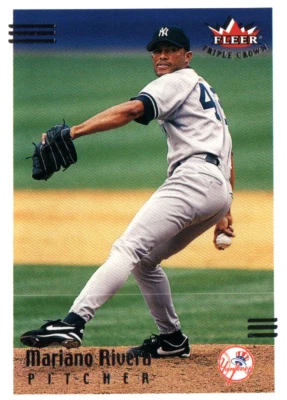 Tarjeta de béisbol Mariano Rivera P Yankees Fleer/Skybox #40 2002 Foto 1 de 2