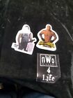 3 1998 Wcw Nwo Unused Stickers New World Order 4 Life Goldberg Sting