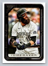 2021 Topps Gallery #60 Charlie Blackmon Rockies