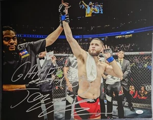 Jorge "Gamebred" Masvidal UFC signed Autogramm 16x20 Foto JSA - Bild 1 von 1