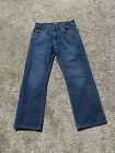 Lucky Brand  Jeans Boy's Size 14 Medium Wash Blue Denim 26x24 Billy Straight Leg