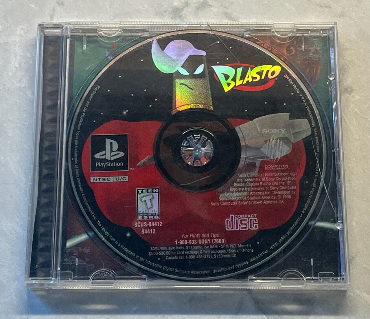 Blasto (Sony PlayStation 1, 1998) TESTED