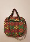 Handmade Kente Ankara Fabric Multipurpose  Tote Laptop Baby Changing Bag NWOT