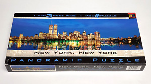 New York City Twin Towers Panoramic Puzzle 750 Piece 3' Wide Buffalo NEW Sealed