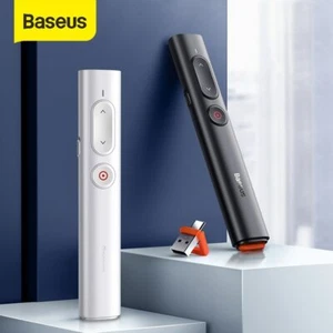 Présentateur télécommande sans fil 2.4GHz USB et USB C stylo pointeur Laser - Zdjęcie 1 z 9