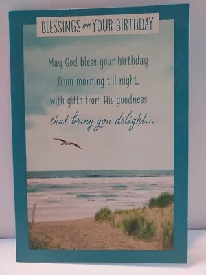 DAYSPRING/HALLMARK Birthday Greeting Card Religious, Dayspring - Joyfully Yours collection