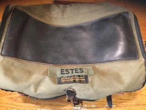 Borsa da pesca vintage Eddie Bauer, fodera in plastica vinile, bella - Foto 1 di 14