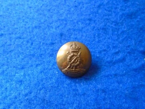 C.1940, KINGS CROWN, ROYAL PIONEER CORPS OFFICERS 25MM BRASS BUTTON, PITT & CO - Picture 1 of 4