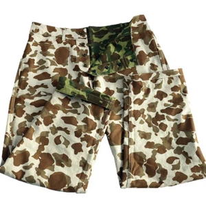WW2 US Army Cotton USMC Pacific Camo Military Pants Tactical HBT Soldier Trouser - Picture 1 of 5