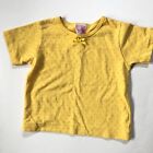 T-shirt œillets jaunes vintage années 80 Garanimals 2T filles