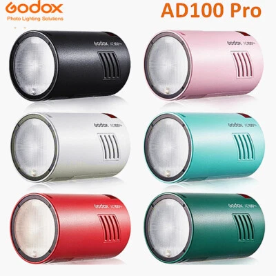 Godox AD100Pro TTL HSS 100W Outdoor Flash Speedlite 2.4G Wireless Pocket Flash - Image 1 of 4