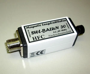 SWL-Balun 30 Magnetic Balun, Langdrahtbalun 0,1 - 30 MHz - Bild 1 von 2