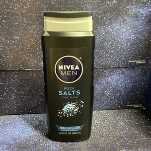 Nivea Men Body Wash Rock Salts, 16.9 Fl Oz - Free Shipping - Picture 1 of 3